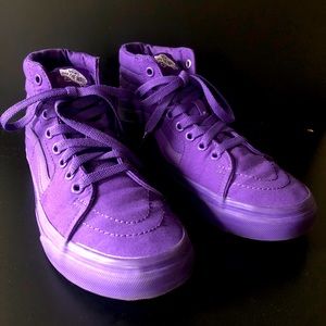 Vans sk8-hi purple